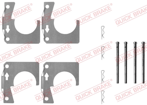 Accessory Kit, disc brake pad